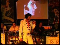 Paul performs in Europe's Elvis contest