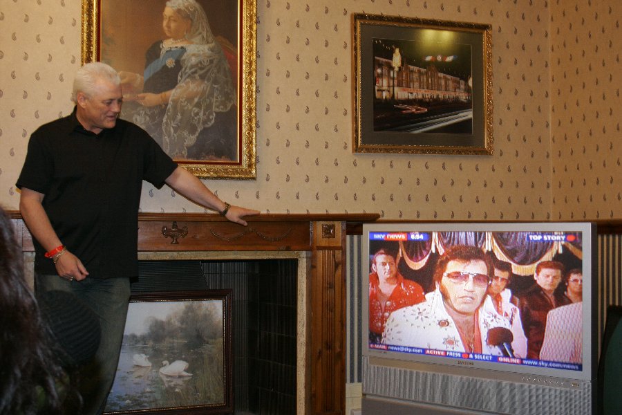 Martin Fox watches Paul On Television