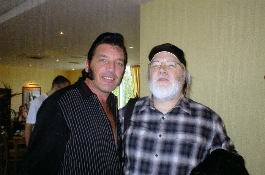 Paul with Ronnie Tutt