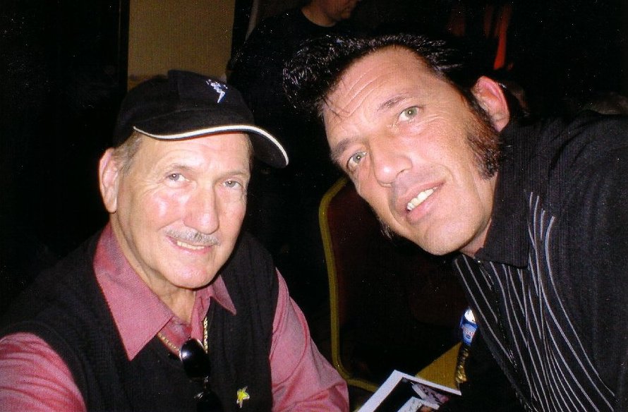 Paul Richie with James Burton