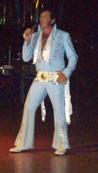 Paul Richie wearing powder blue jumpsuit photo 3