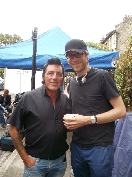 Paul with Stephen Merchant