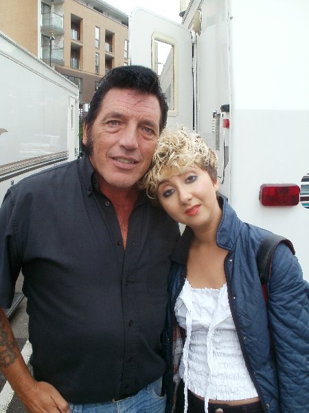 Paul with Rosamund Hanson