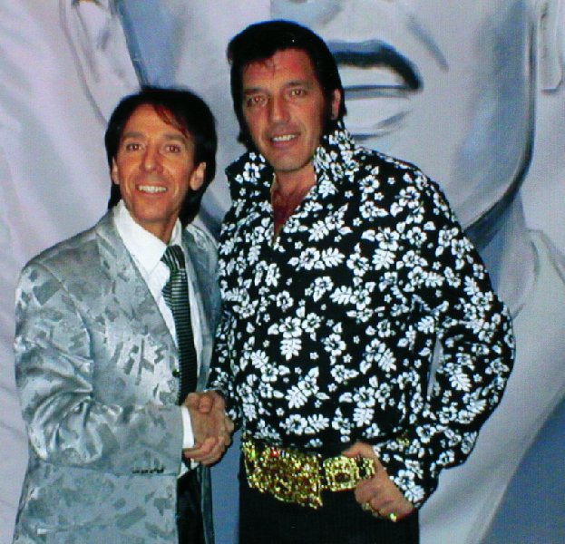 Paul with Cliff Richard tribute