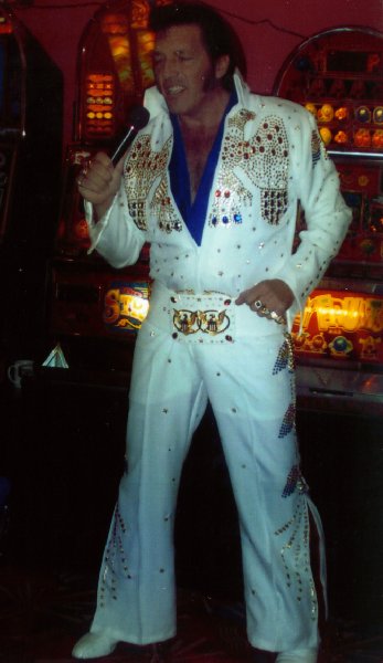 Live 70's jumpsuit Elvis Tribute